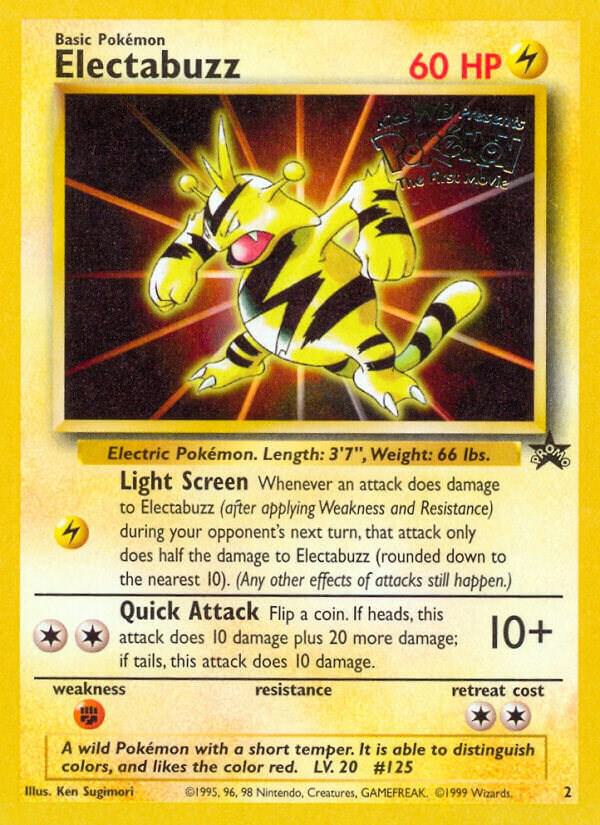 Electabuzz (Movie Promo) - 02/53: WoTC Promo (LP)