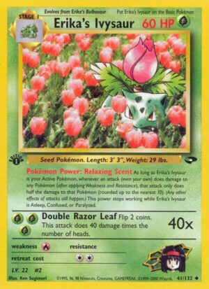 Erika's Ivysaur - 041/132: Gym Challenge (LP)