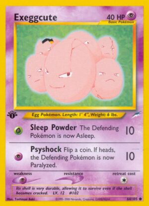 Exeggcute - 064/105: Neo Destiny