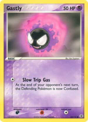 Gastly - 63/112: FireRed & LeafGreen