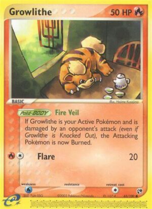 Growlithe - 65/100: Sandstorm