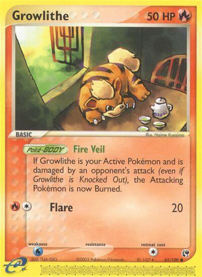 Growlithe - 65/100: Sandstorm