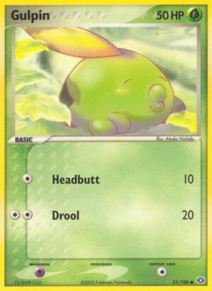Gulpin - 51/106: Emerald