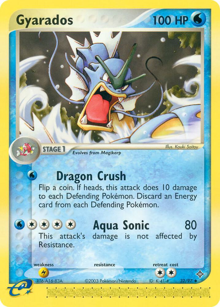 Gyarados - 32/97: Dragon
