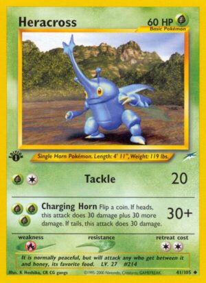 Heracross - 041/105: Neo Destiny