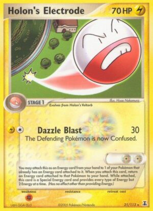 Holon's Electrode - 21/113: Delta Species (HP)