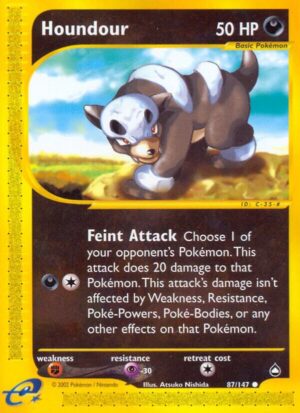 Houndour (87) - 087/147: Aquapolis (LP)