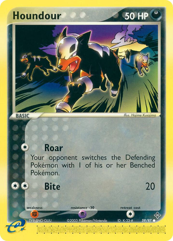 Houndour - 59/97: Dragon