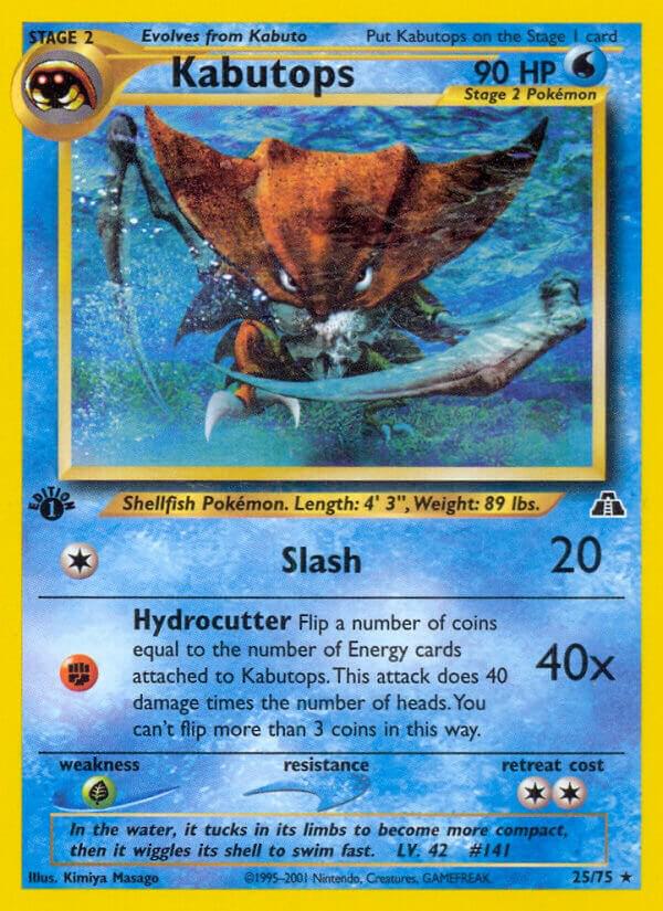 Kabutops (25) - 25/75: Neo Discovery (LP)