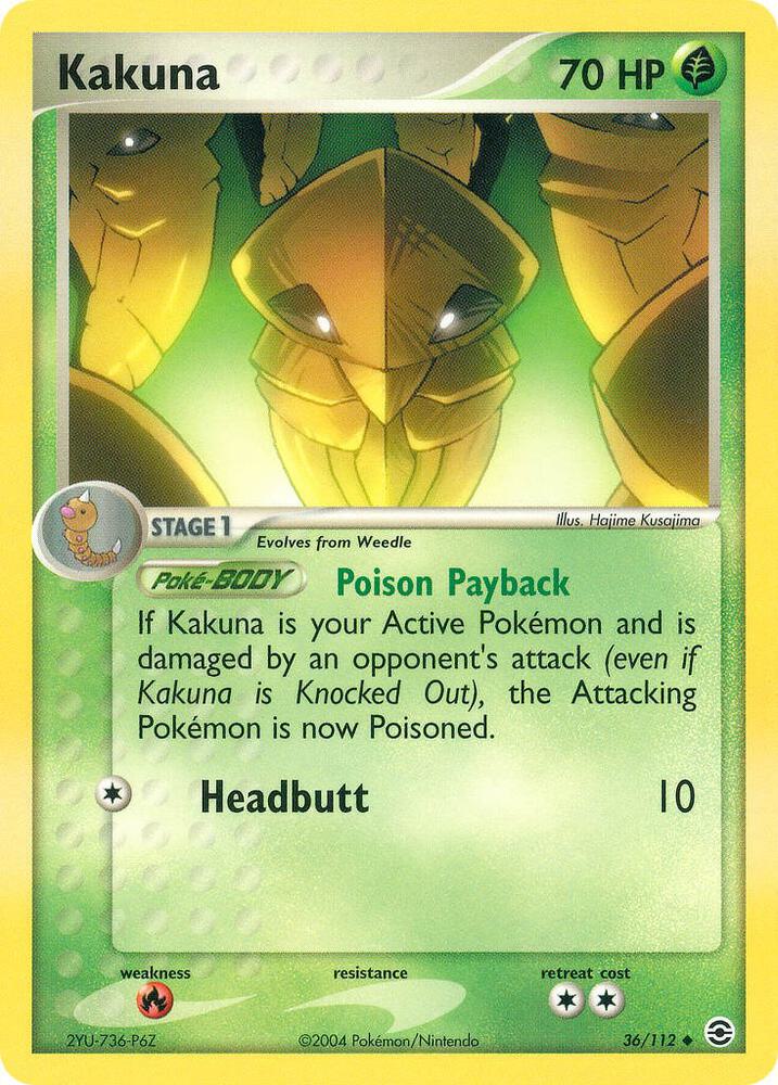 Kakuna - 36/112: FireRed & LeafGreen