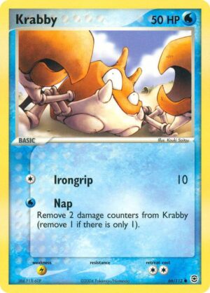 Krabby - 66/112: FireRed & LeafGreen (LP)