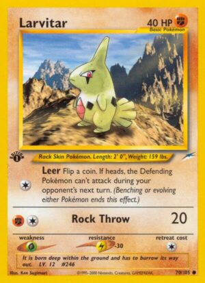 Larvitar - 070/105: Neo Destiny