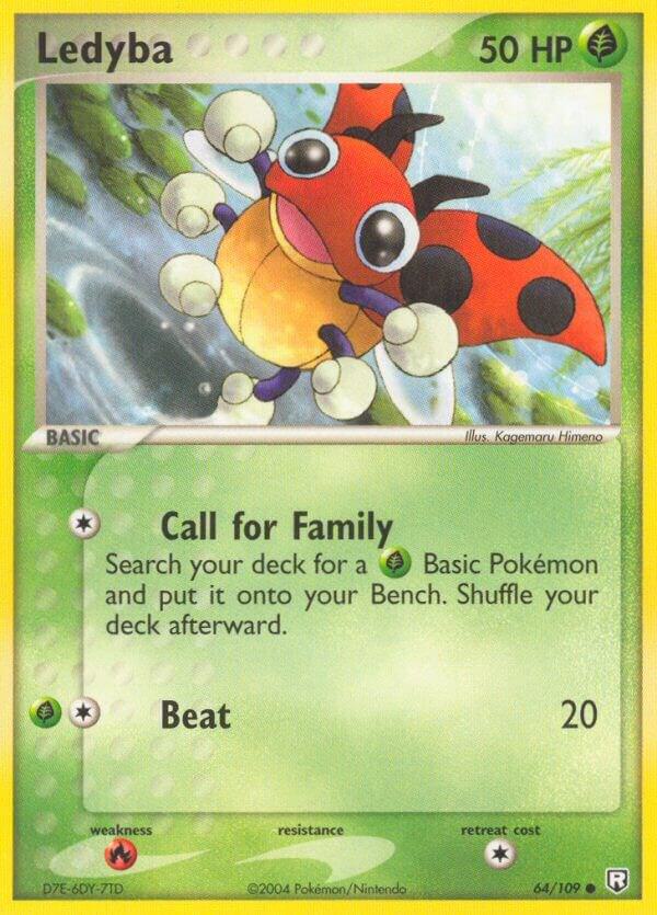 Ledyba - 64/109: Team Rocket Returns