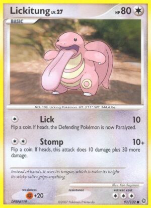 Lickitung - 91/132: Secret Wonders