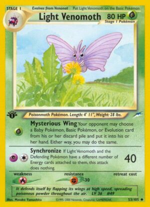 Light Venomoth - 053/105: Neo Destiny (LP)