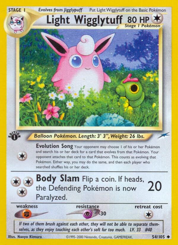 Light Wigglytuff - 054/105: Neo Destiny (LP)