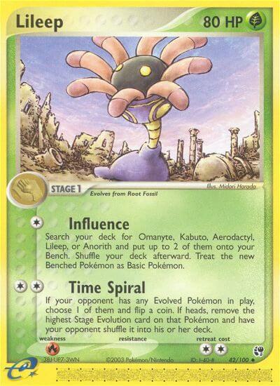 Lileep - 42/100 - 42/100: Sandstorm