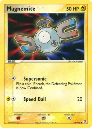 Magnemite - 68/112: FireRed & LeafGreen (LP)