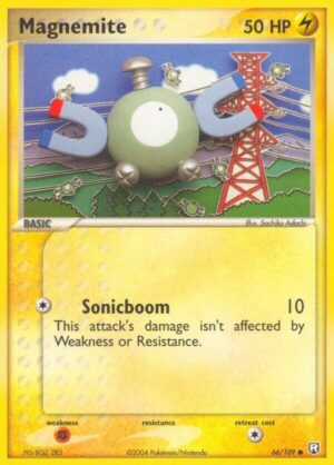 Magnemite - 66/109: Team Rocket Returns