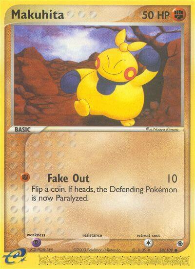 Makuhita - 58/109 - 58/109: Ruby and Sapphire (LP)