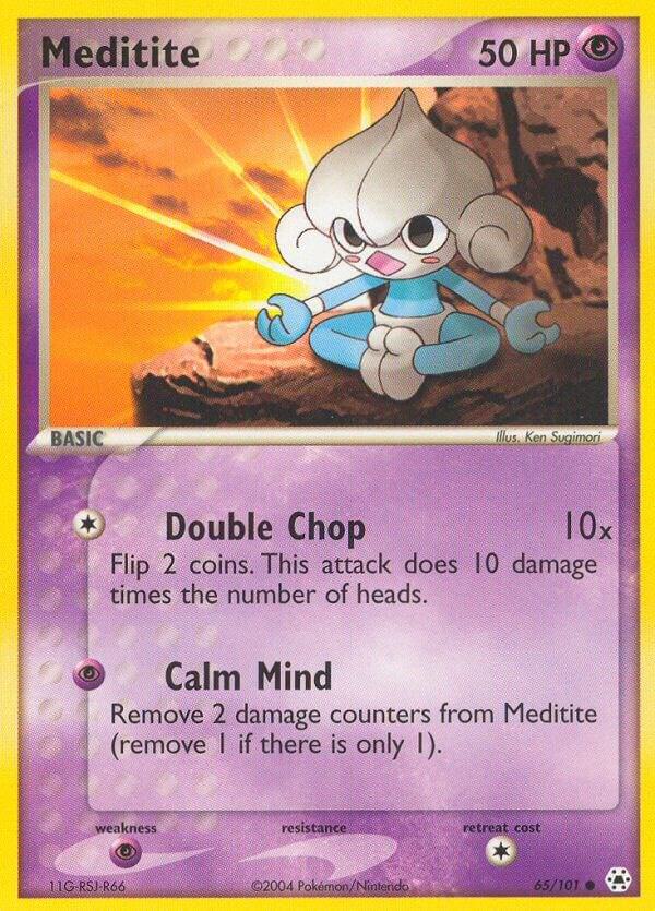 Meditite - 65/101 - 65/101: Hidden Legends