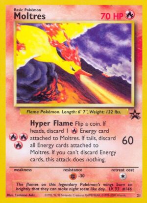 Moltres - 21/53: WoTC Promo (LP)