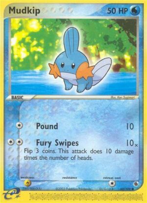 Mudkip - 60/109 - 60/109: Ruby and Sapphire