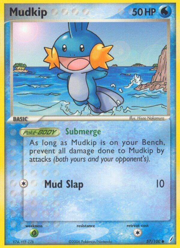 Mudkip - 057/100 - 57/100: Crystal Guardians (MP)