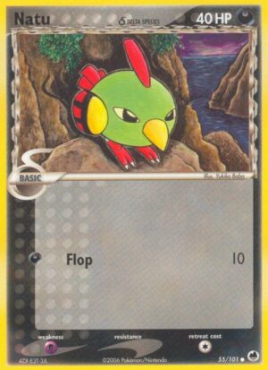 Natu (Delta Species) - 55/101: Dragon Frontiers (LP)