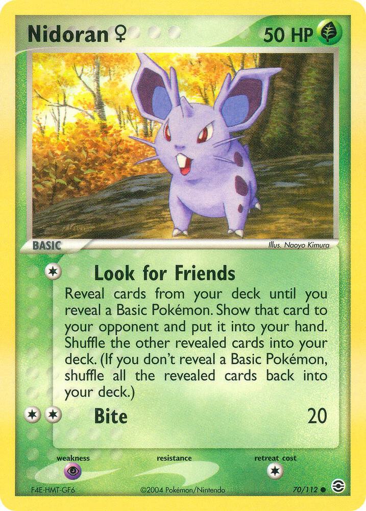 Nidoran F - 70/112: FireRed & LeafGreen