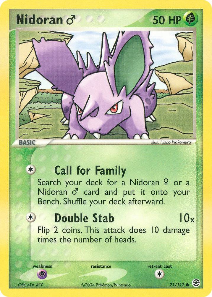 Nidoran M - 71/112: FireRed & LeafGreen