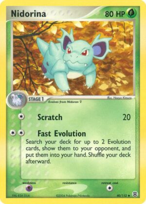 Nidorina - 40/112: FireRed & LeafGreen