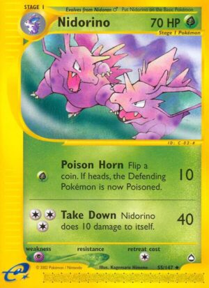 Nidorino - 055/147: Aquapolis