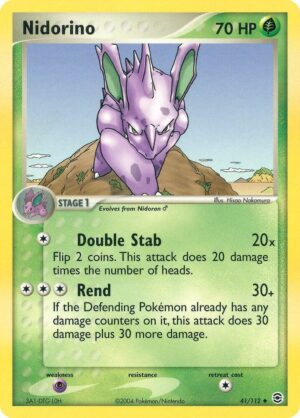 Nidorino - 41/112: FireRed & LeafGreen (LP)