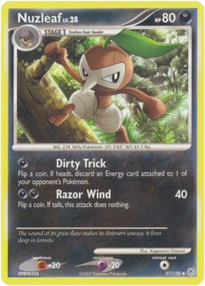 Nuzleaf - 57/130: Diamond and Pearl