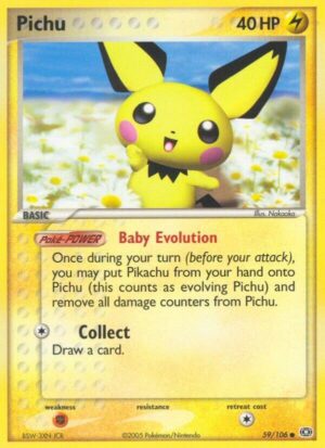 Pichu - 59/106: Emerald