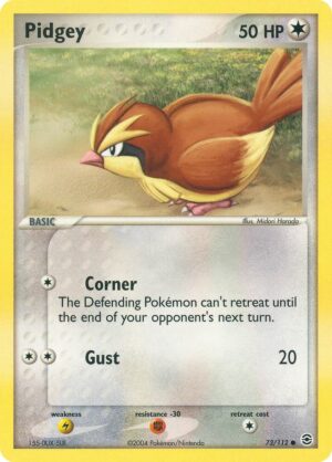 Pidgey - 73/112: FireRed & LeafGreen