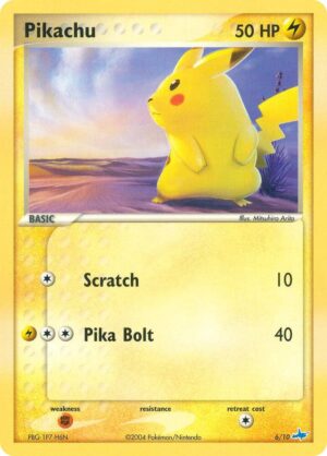 Pikachu - 6/10: EX Trainer Kit 1: Latias & Latios (LP)