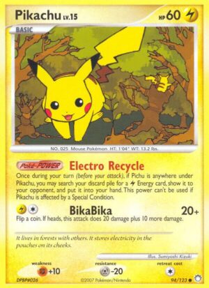 Pikachu - 94/123: Mysterious Treasures (LP)