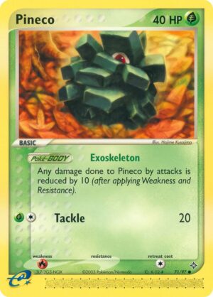 Pineco - 71/97: Dragon