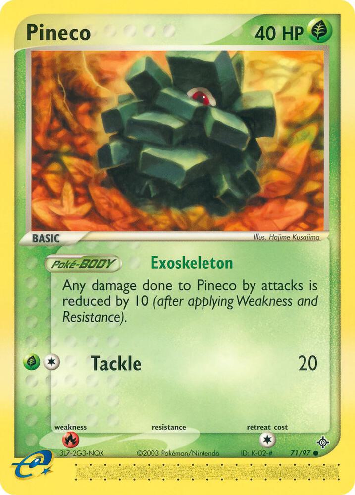 Pineco - 71/97: Dragon