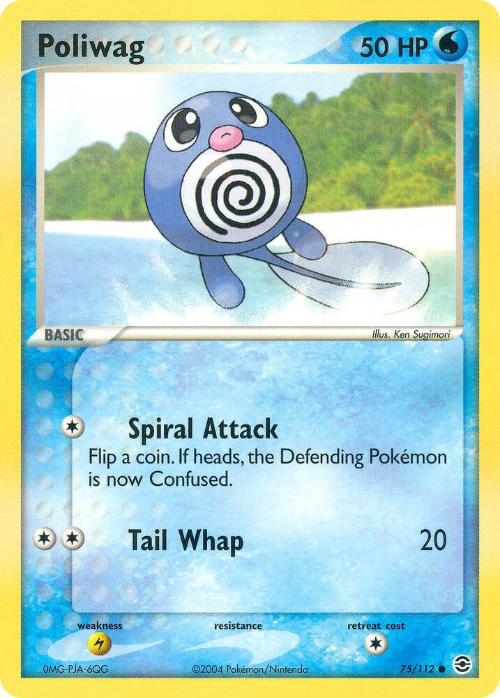 Poliwag - 75/112: FireRed & LeafGreen