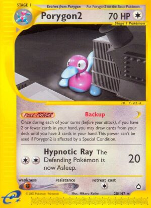 Porygon2 - 028/147: Aquapolis (LP)