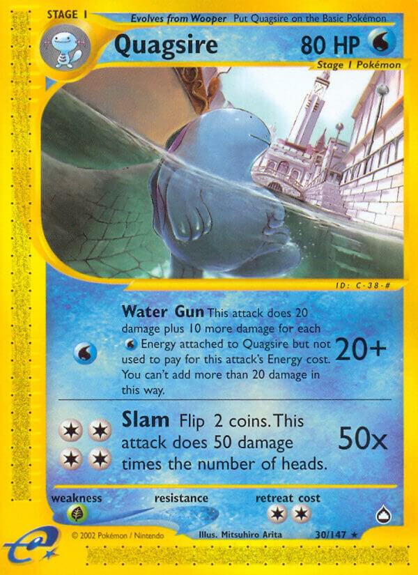 Quagsire - 030/147: Aquapolis