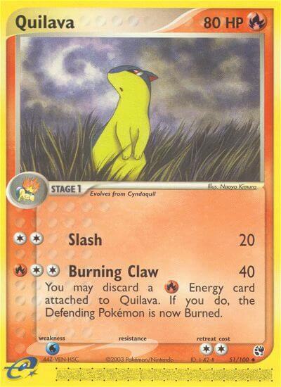 Quilava - 51/100: Sandstorm