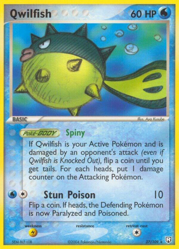 Qwilfish - 27/109: Team Rocket Returns (LP)