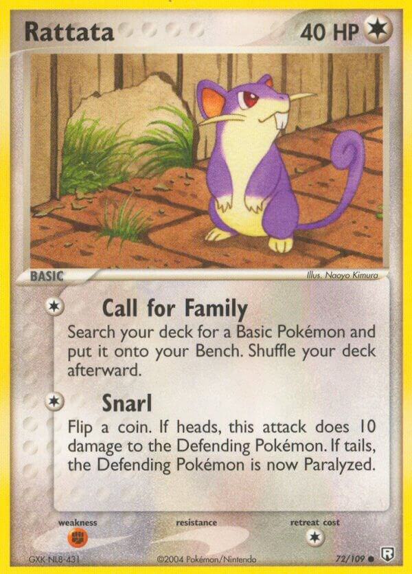 Rattata - 072/109 - 72/109: Team Rocket Returns