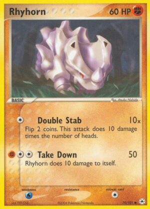 Rhyhorn - 70/101: Hidden Legends