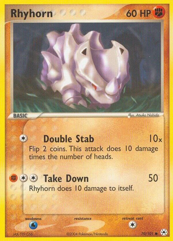 Rhyhorn - 70/101: Hidden Legends