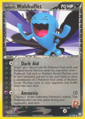 Rocket's Wobbuffet - 47/109: Team Rocket Returns